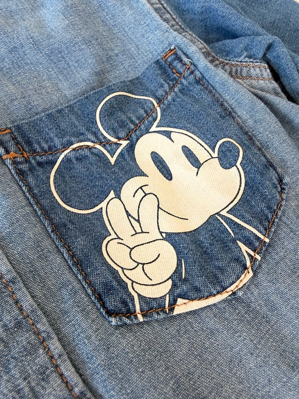 Camisa denim Mickey GAP|Disney Niño