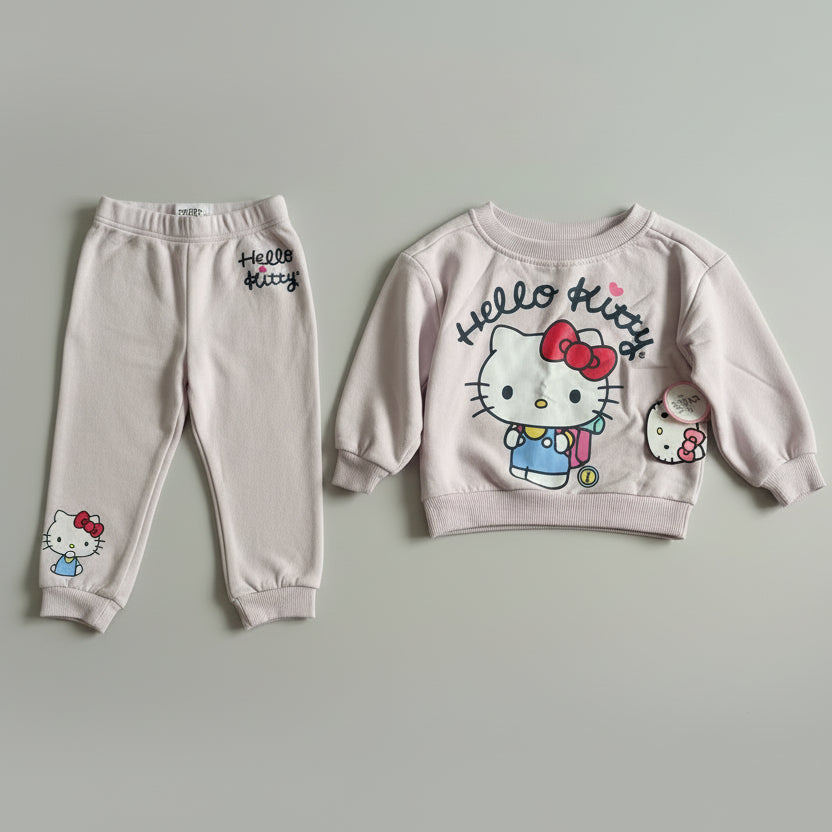 Set Lila Hello Kitty