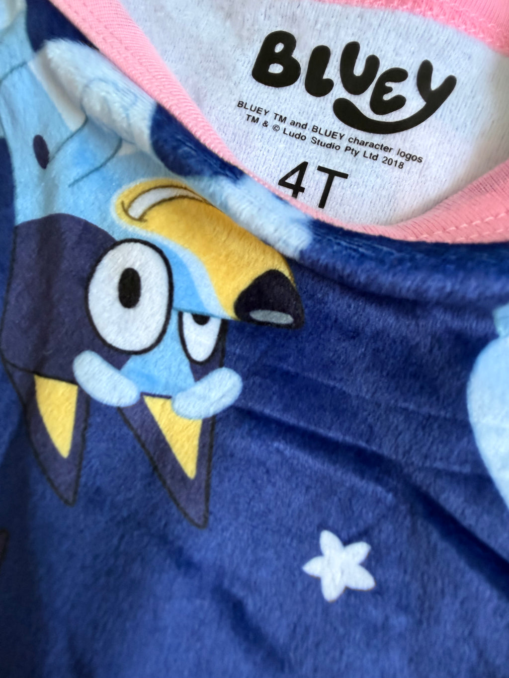 Pijama Bluey Azul noche