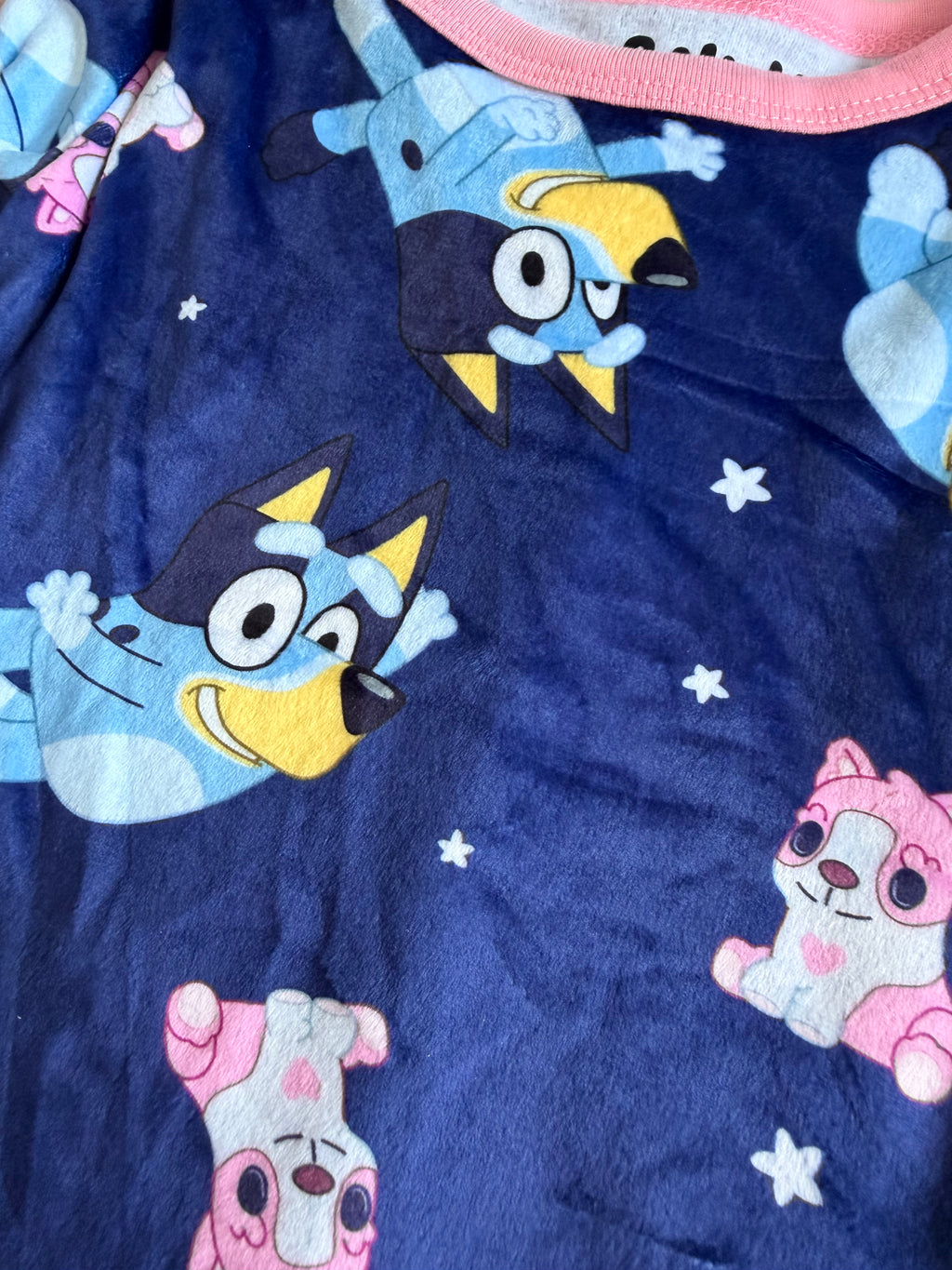 Pijama Bluey Azul noche