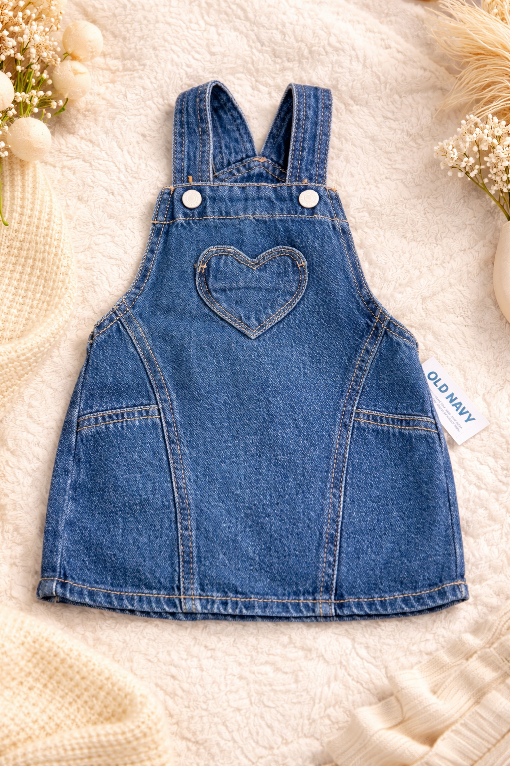 Baby Denim Skirt overall Old navy