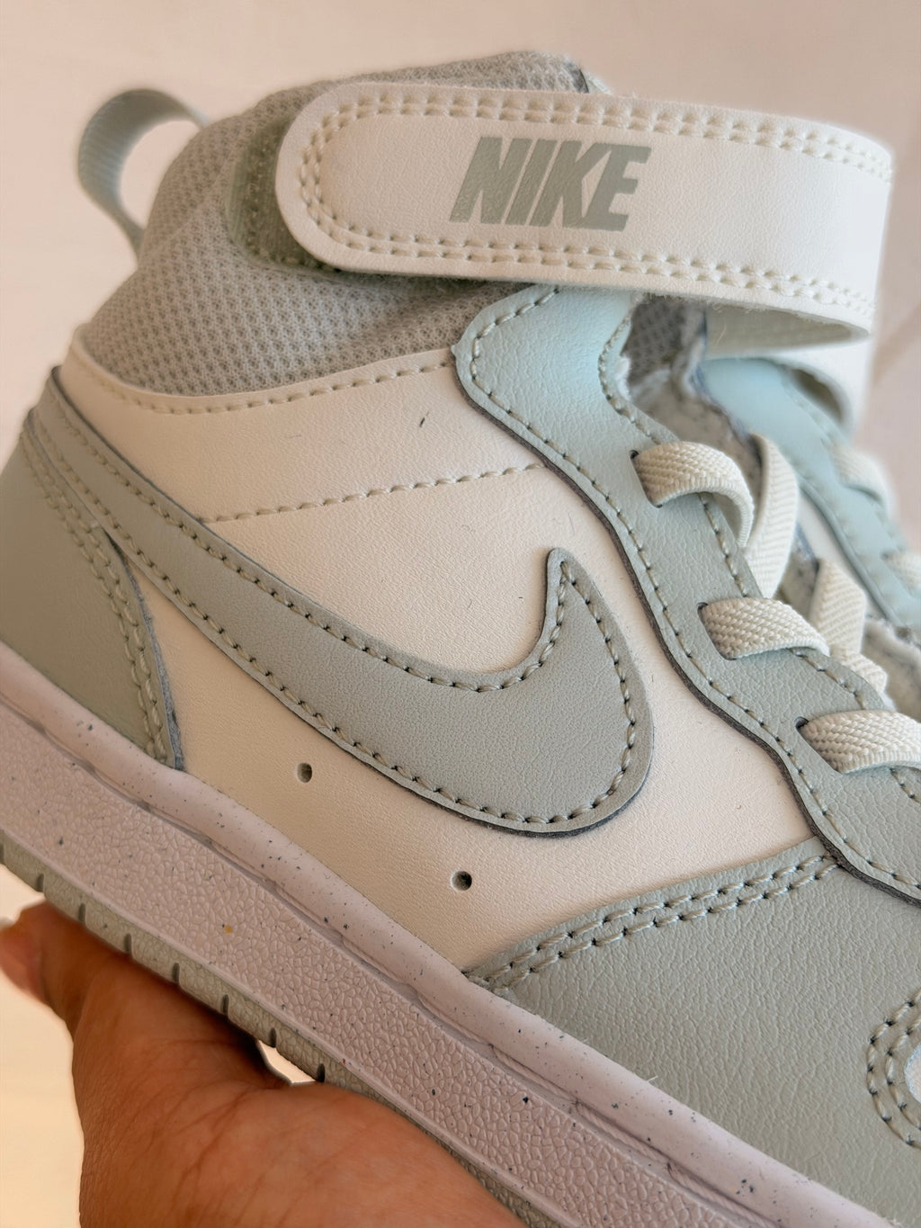 Botas Nike White-Mint