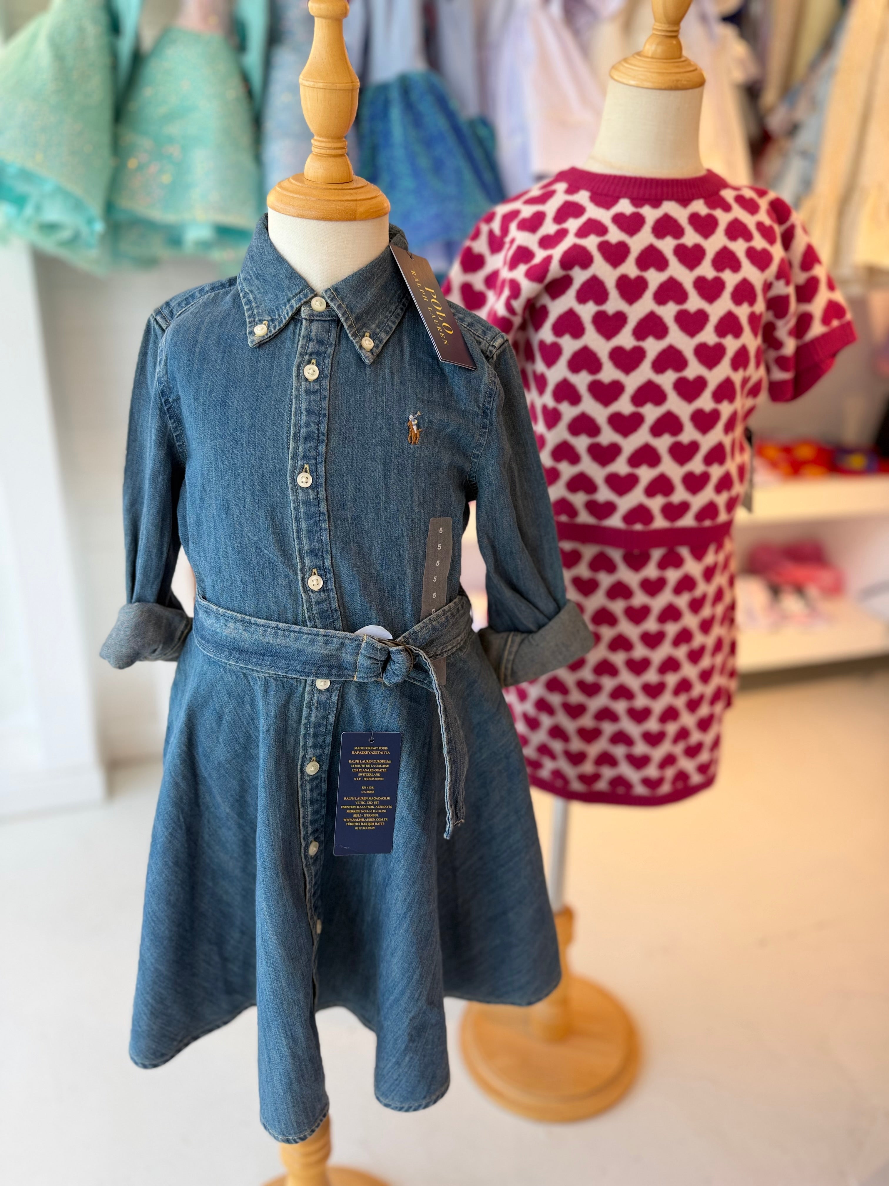 Vestido Denim Polo Ralph Lauren