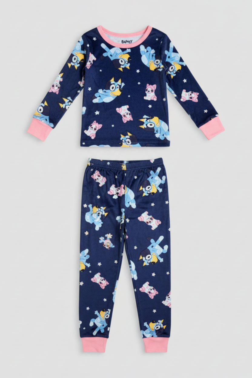 Pijama Bluey Azul noche