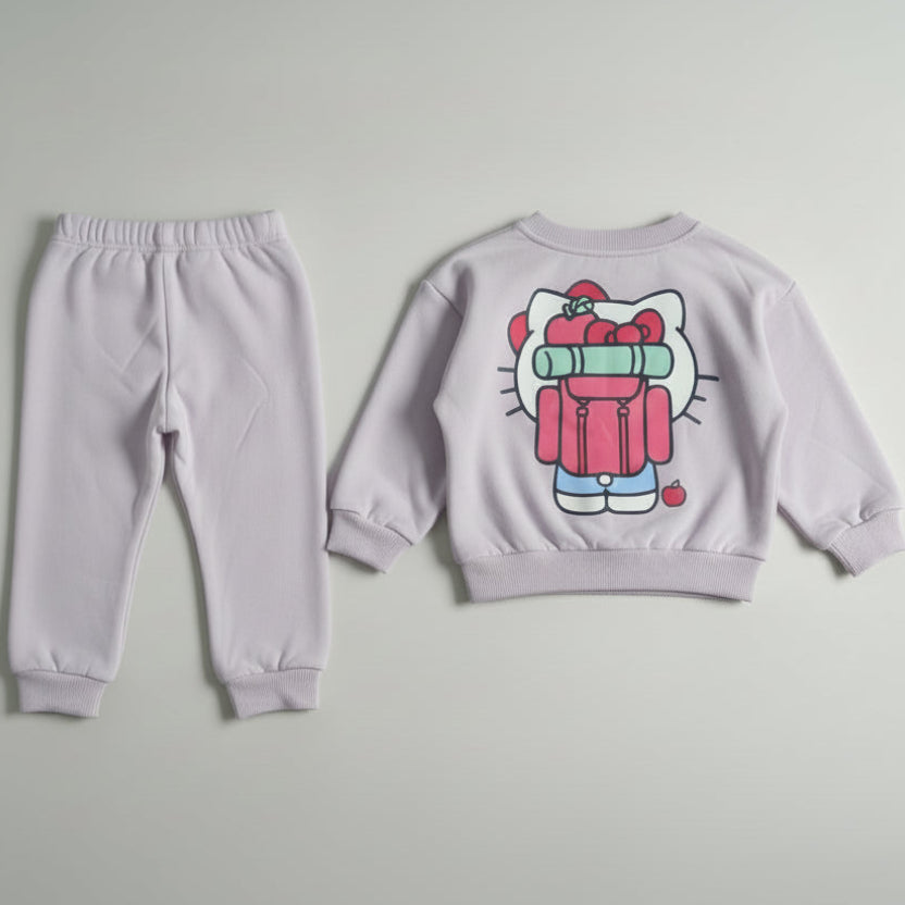 Set Lila Hello Kitty