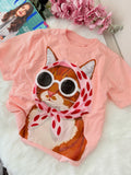 Camiseta pet cat