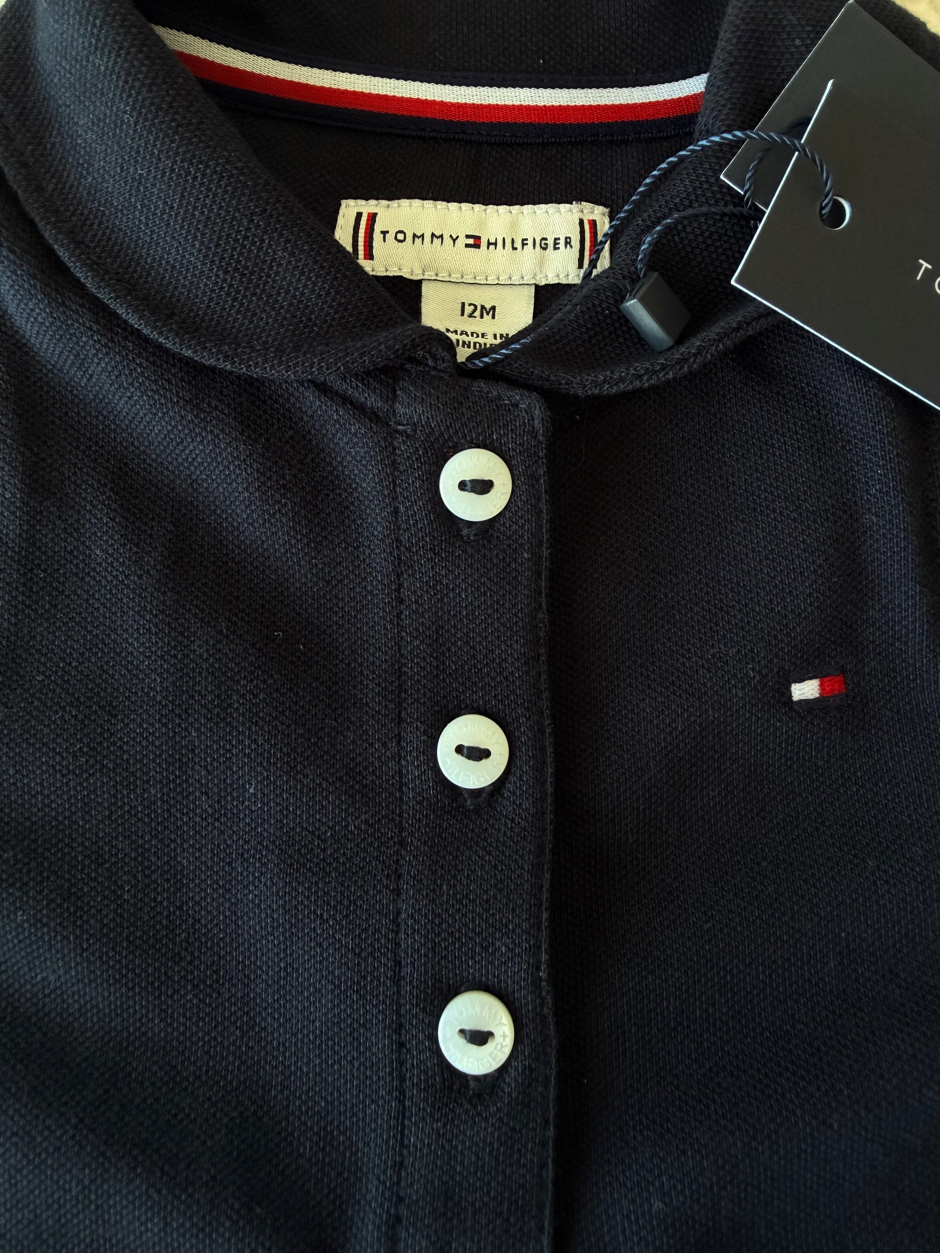Vestido Navy Bebé Tommy Hilfiger